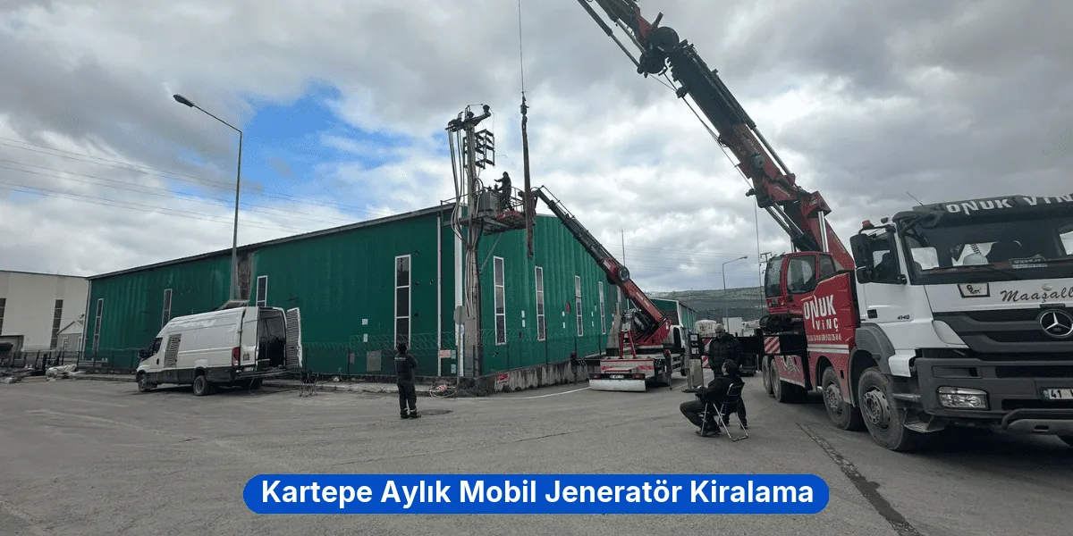 Kartepe Aylık Mobil Jeneratör Kiralama