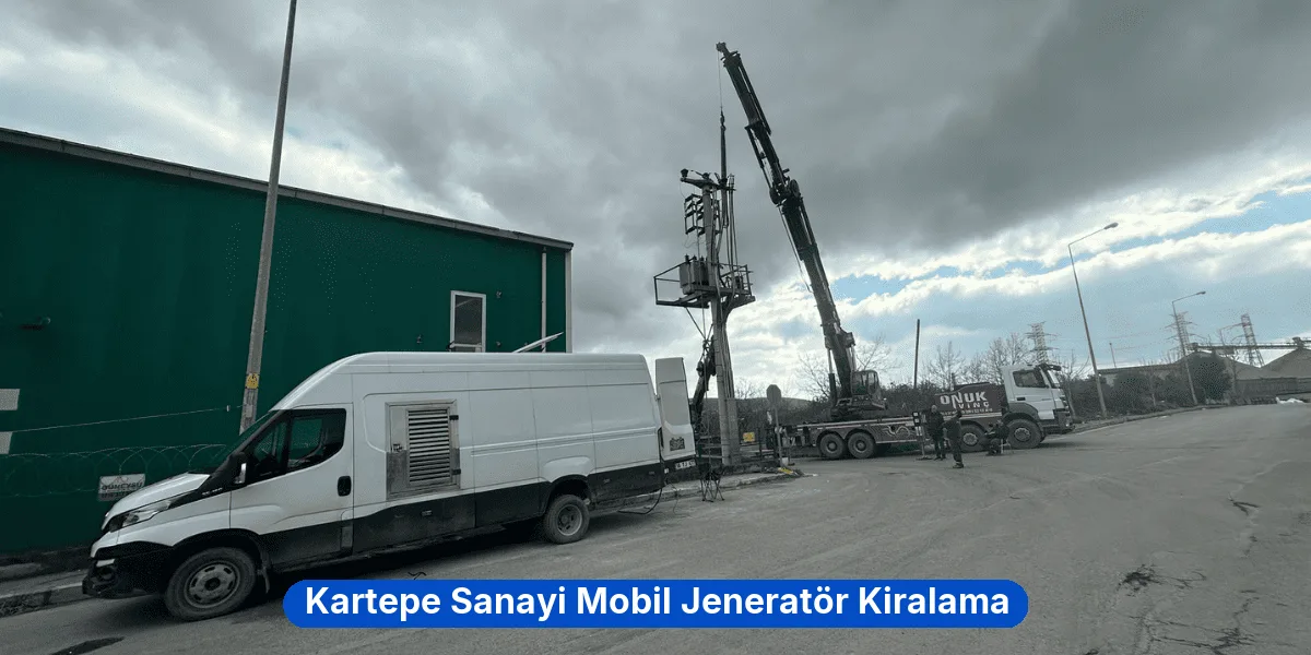 Kartepe Sanayi Mobil Jeneratör Kiralama